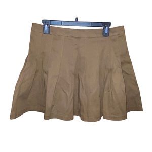BROWN TENNIS SKIRT